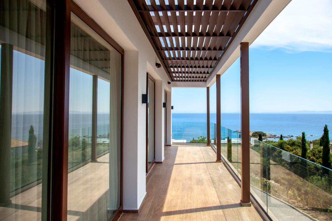 Apartamento Zavia Penthouse Sívota Exterior foto